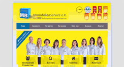 Desktop Screenshot of mb-immobilienservice.de