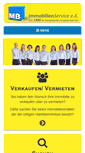 Mobile Screenshot of mb-immobilienservice.de